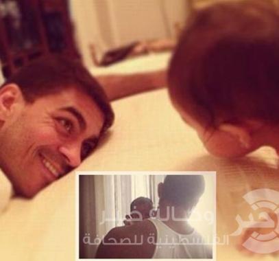 خالد سليم وابنته 