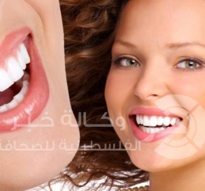 أسنان ناصعة البياض