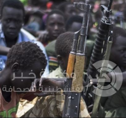 جنود أطفال في جنوب السودان 