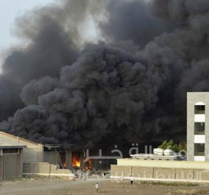 ميناء الحديدة في اليمن 