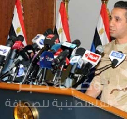 العميد محمد سمير المتحدث العسكرى  