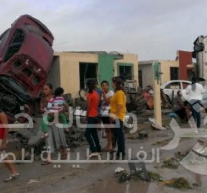 13 قتيلاً في إعصار بالمكسيك