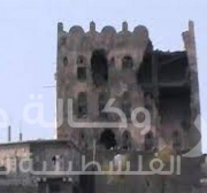 قصف مباني فى الضالع 