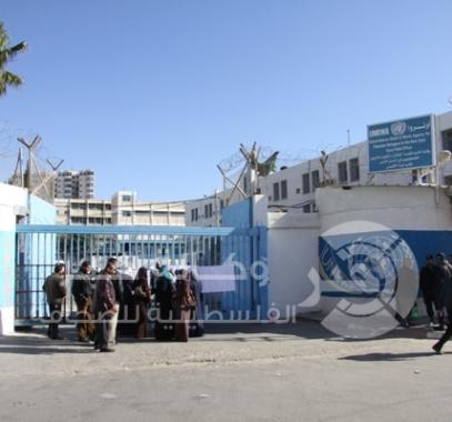 الاجئين الفلسطينين أمام الأنروا