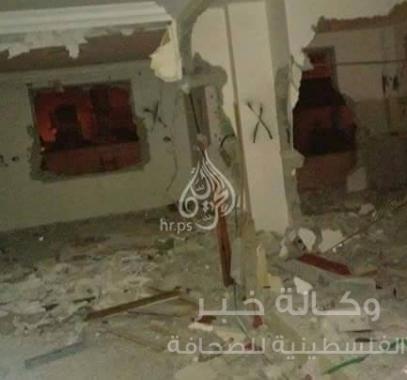 تدمير منزل الاسير ماهر الهشلمون 