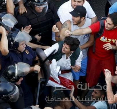 مظاهرات في لبنان 