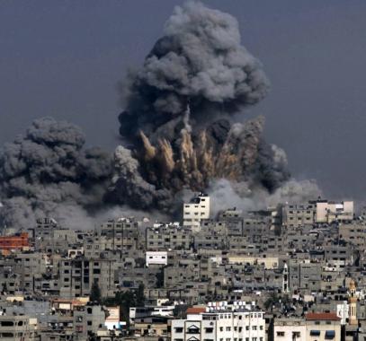 صور من حرب غزة