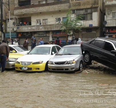 أمطار في الأردن 