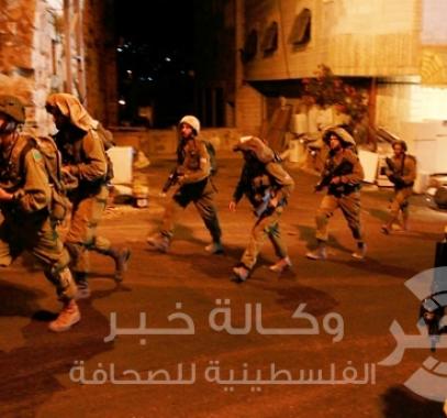 اقتحامات ليلية في بورين 