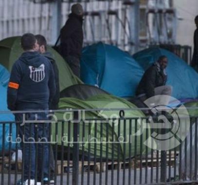 مخيم للاجئين في فرنسا 