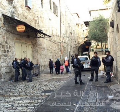 إغلاق باب العامود ومنع المصلين من الوصول لساحات الأقصى