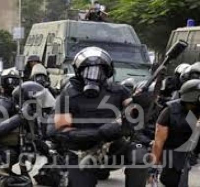 قوات الأمن المصري 