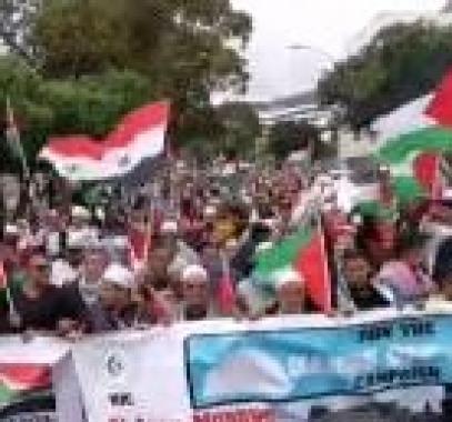 بريتوريا: حراك سياسي ومظاهرات حاشدة في جنوب أفريقيا للتنديد بقرار ترمب