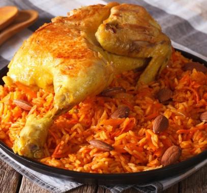 مدفون الدجاج من المطبخ الخليجي