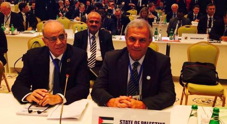 وفد فلسطيني من النقل والمواصلات يشارك في المؤتمر الدولي في النقل المستدام