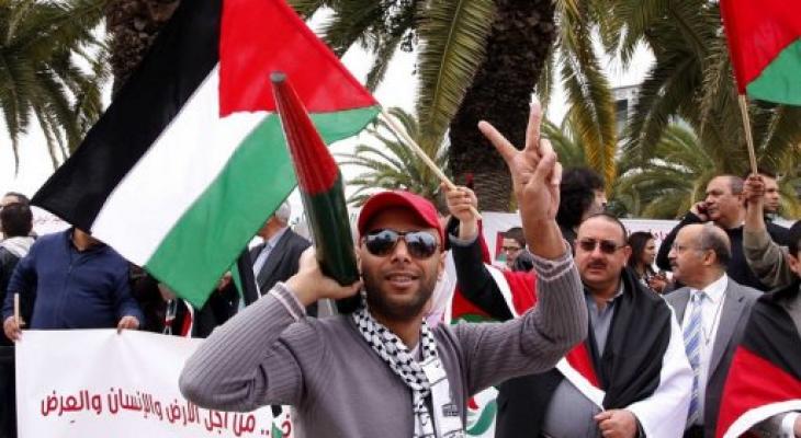 التيار الشعبي بتونس يحتفل بانطلاقة الثورة الفلسطينية