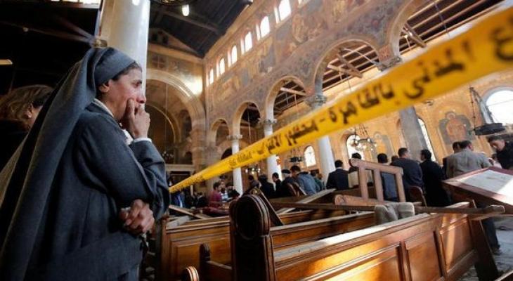 المجلس الوطني الفلسطيني يدين تفجير الكنيستين في مصر