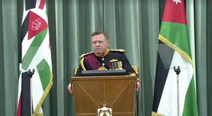 ملك الأردن يفتتح الدورة العادية الأولى لمجلس الأمة الثامن عشر