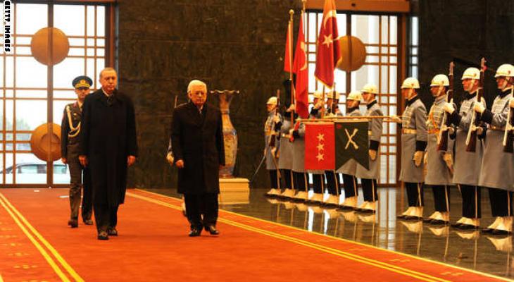 عباس في تركيا