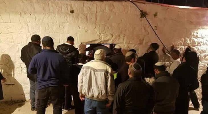 مستوطنون يقتحمون "مقام يوسف" شرق نابلس