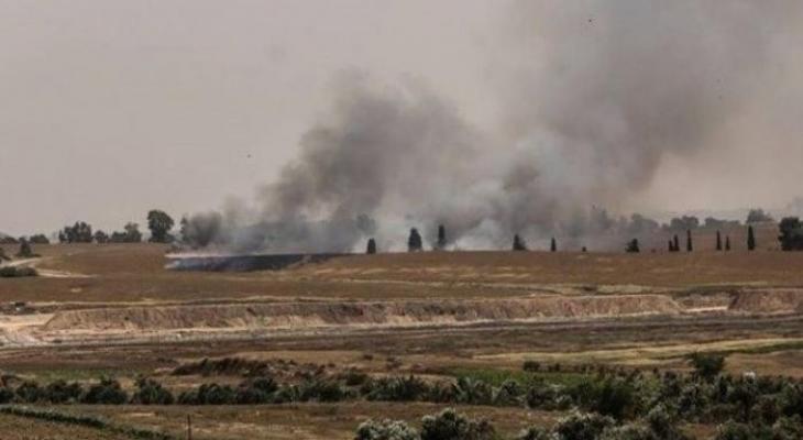حرائق بموقع إسرائيلي محاذي لغزة جراء إطلاق الشبان طائرة ورقية تحمل مادة مشتعلة
