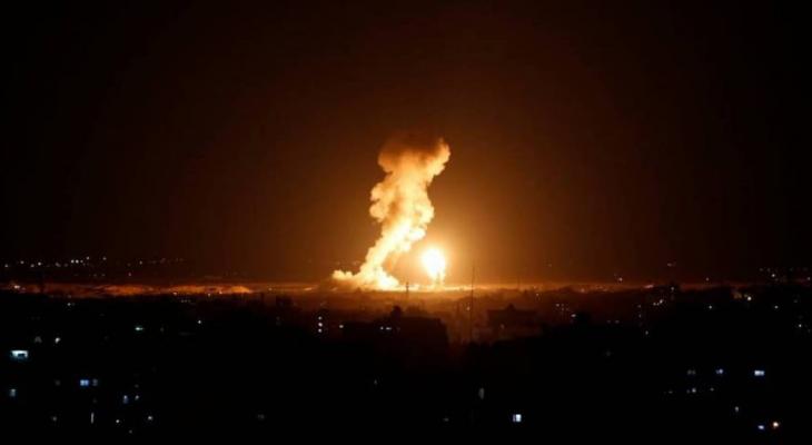 طائرات الاحتلال الحربية تستهدف موقعاً في شمال قطاع غزّة