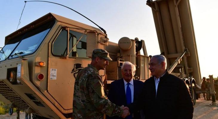 نتنياهو يتفقد منظومة الدفاع الصاروخي ويُشيد بدعم أمريكا لإسرائيل