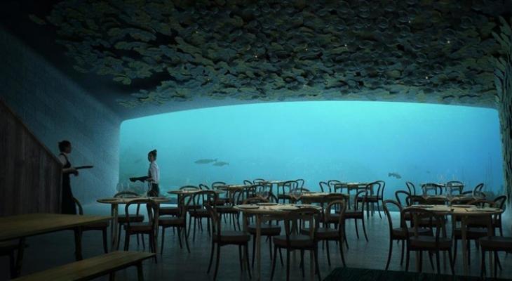 شاهدوا: بالفيديو: أول مطعم "أوروبي" تحت الماء