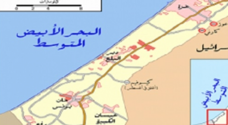 مخطط لقطاع غزة
