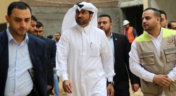 وفد قطري برئاسة الحردان يصل غزّة لمتابعة مشاريع لجنة إعمار القطاع