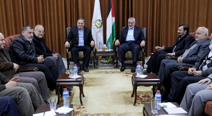 بالصور: تفاصيل اجتماع قيادتي حماس والجهاد الإسلامي بشأن الأوضاع الراهنة بغزّة