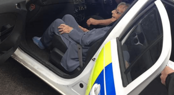 شاهدوا:  السبب "غريب جدا" الشرطة تعتقل "امرأة" عمرها 104 أعوام