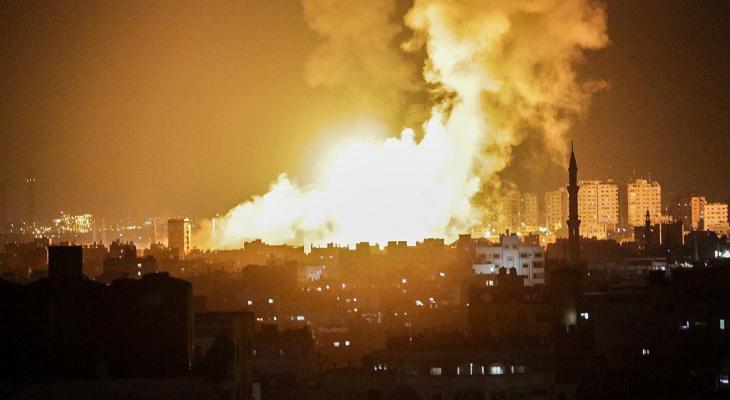 طائرات الاحتلال تشنّ غارات على أهداف في قطاع غزّة