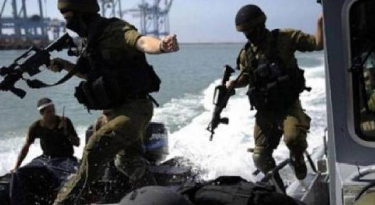 بحرية الاحتلال تعتقل 4 صيادين في بحر شمال غزّة