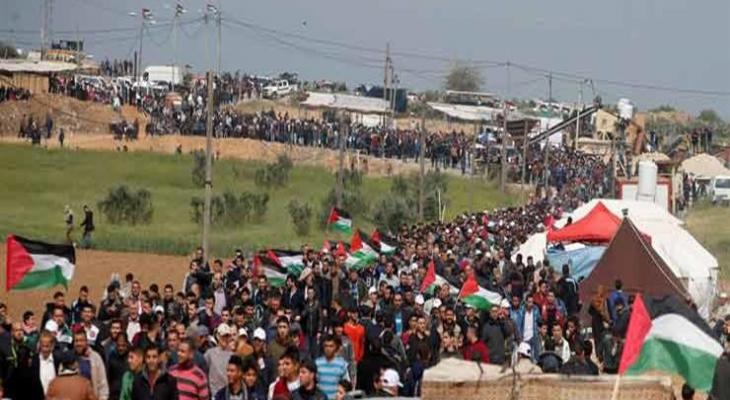 محدث: إصابات بقمع الاحتلال المشاركين بجمعة "انتصار الكرامة" شرق غزّة