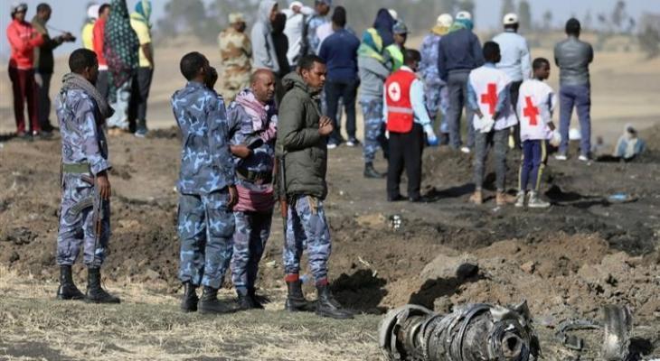 تحطم طائرة في أديس أبابا
