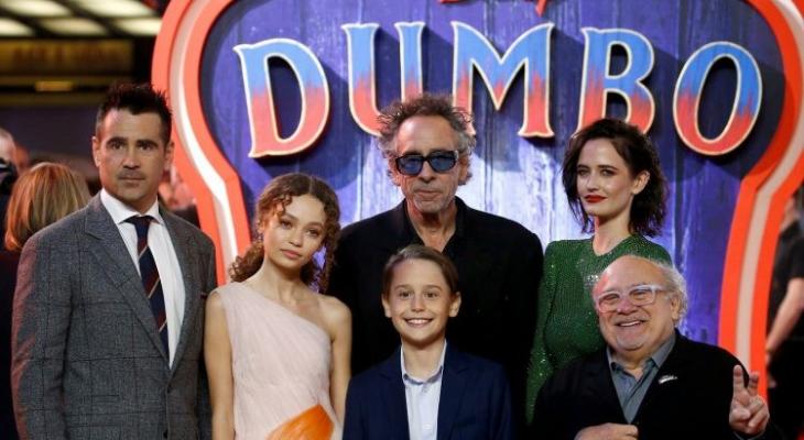 شاهدوا: "دمبو" يحتل صدارة إيرادات السينما في أميركا الشمالية