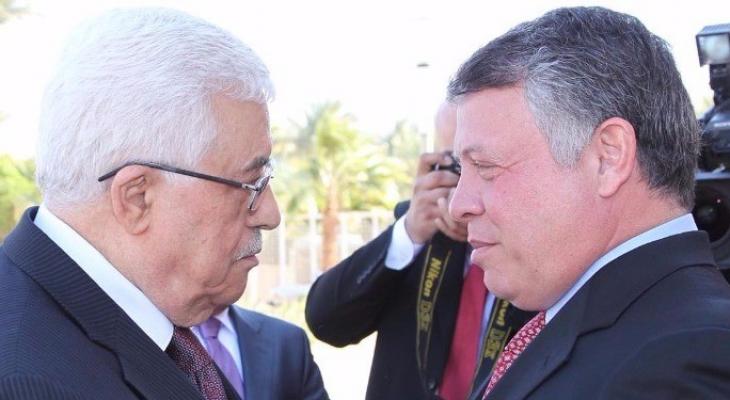 الرئيس الفلسطيني والأردني والعراقي