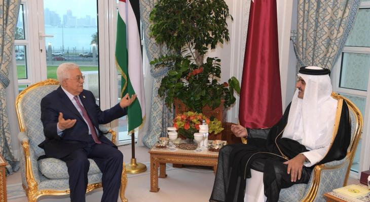 زيارة الرئيس عباس إلى قطر