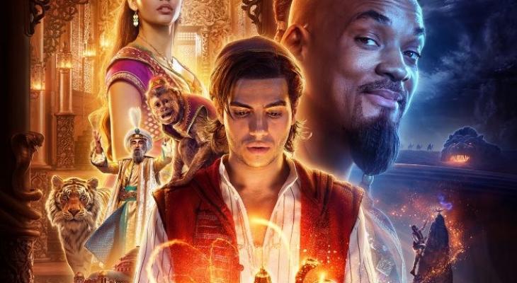 فيلم Aladdin يقترب من تصدر شباك التذاكر نهاية الأسبوع