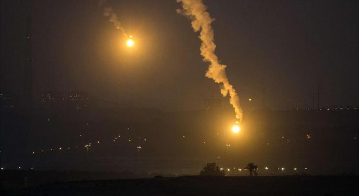 طائرات الاحتلال تشنّ غارات على أهداف في غزّة