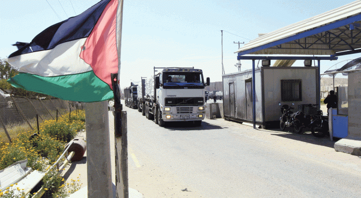 استيراد البضائع في فلسطين