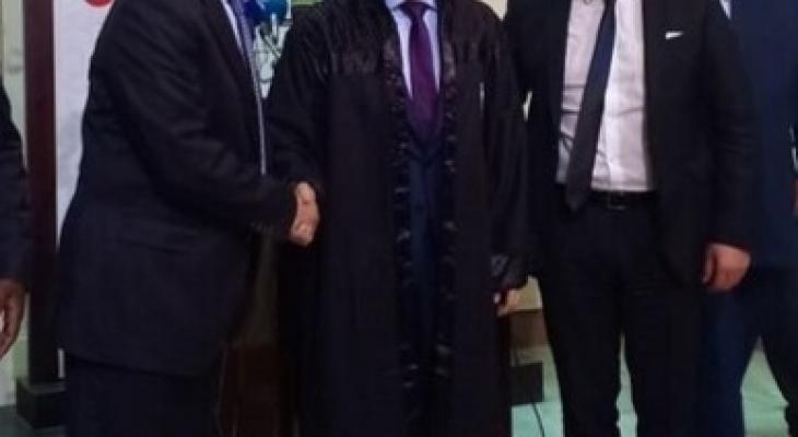 شاهد: نقابة المحامين الفلسطينيين تُكرم رئيس مجلس الأمة الكويتي في القاهرة