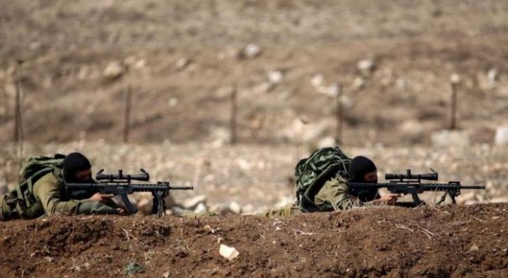 قوات الاحتلال المتمركزة على حدود غزة