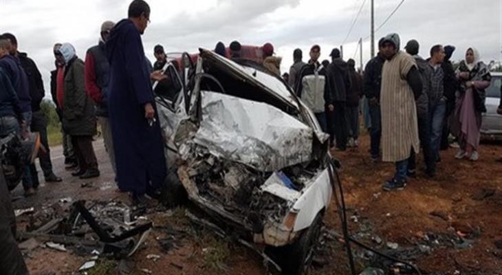 إصابات إثر حادث تصادم عشرات السيارات في الجزائر