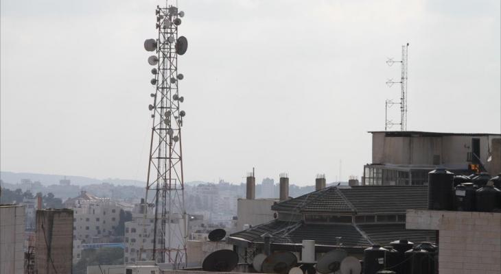 تشويش على شبكات الاتصالات الفلسطينية في جنوب قطاع غزّة