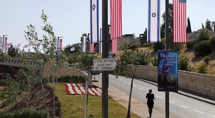 "إسرائيل" تدرس خططًا تتعلق بمبنى السفارة الأميركية في القدس
