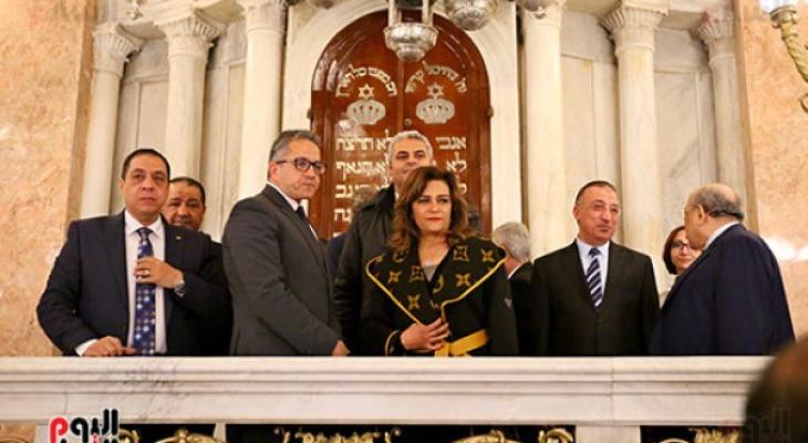 شاهد: إعادة ترميم معبد يهودي بالإسكندرية