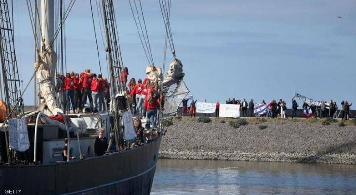هولندا: بسفينة قديمة عبروا المحيط "الأطلسي" وتحدوا "فيروس كورونا"