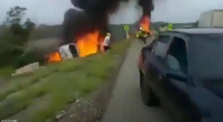 بالفيديو: حاولوا سرقة "الوقود" فانفجرت الشاحنة وقتل 41 شخصا